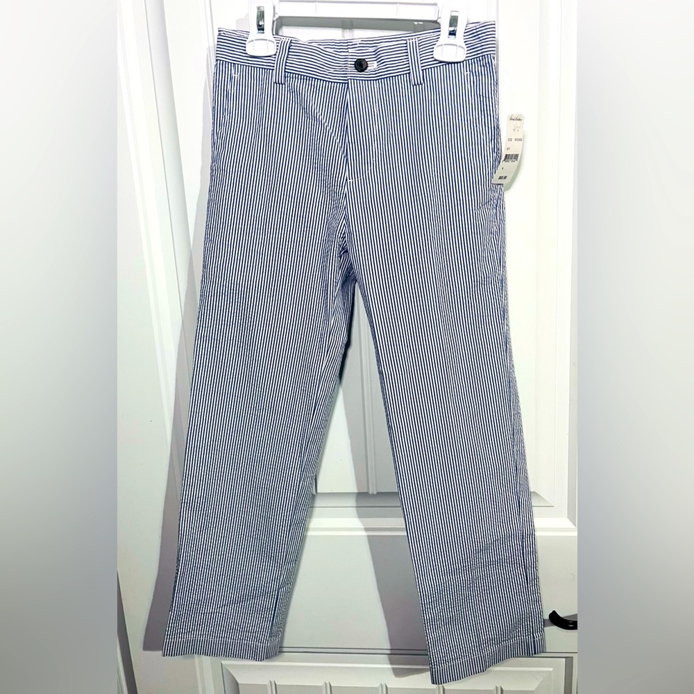 BROOKS BROTHERS 💥NEW NWT💥 seersucker pants Size 8